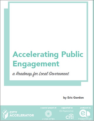 City Accelerator: Accelerating Public Engagement