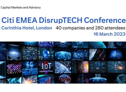 EMEA DisrupTECH Conference 2023