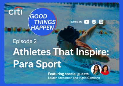 Good Things Happen, E2: Athletes That Inspire: Para Sport